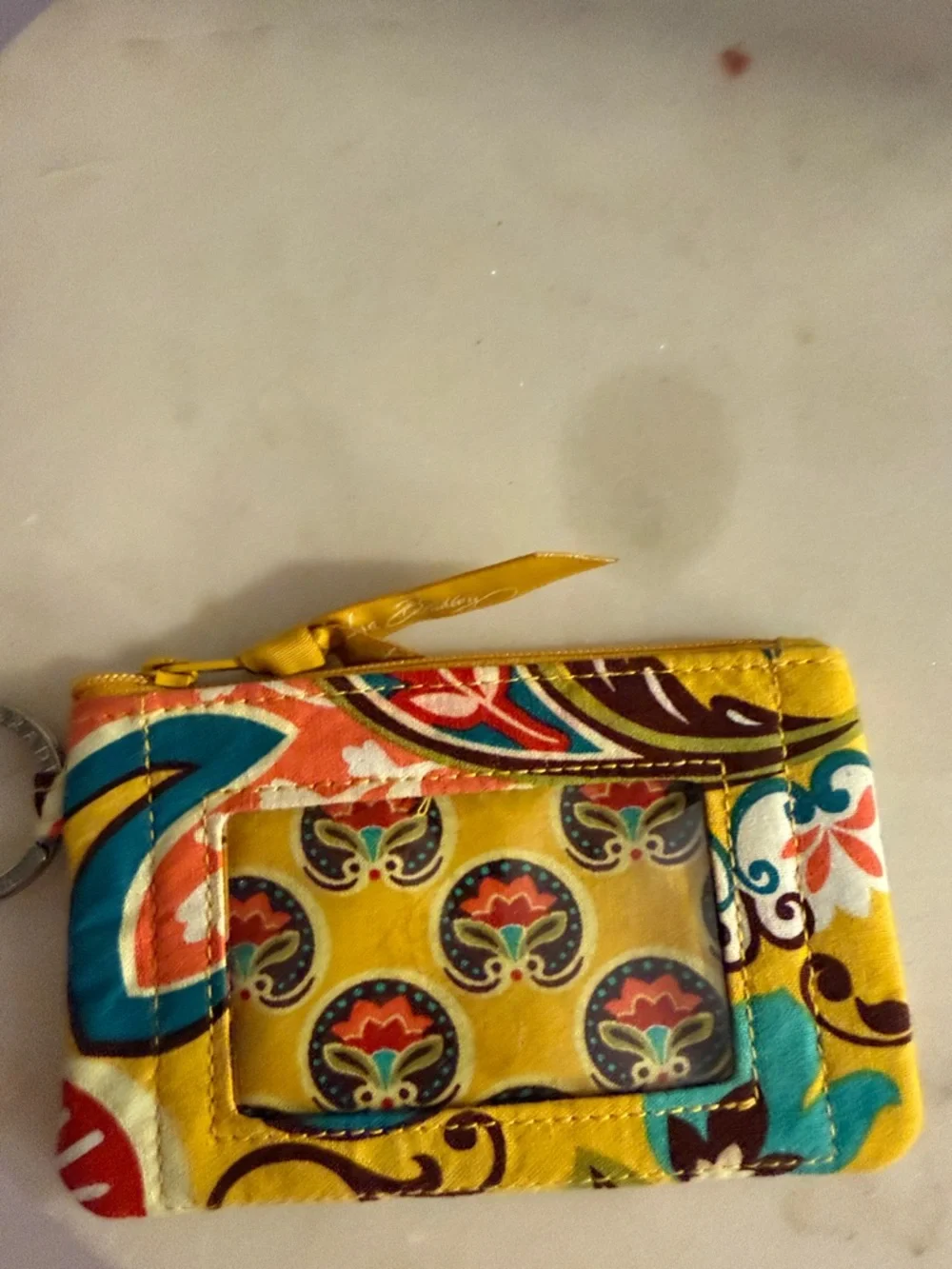 Vera Bradley Yellow wallet, wristlet - Picture 13 of 13